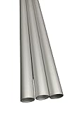 3 X Tube Aluminium Diamètre 25mm Epaisseur 1.5mm Longueur 1 mètre