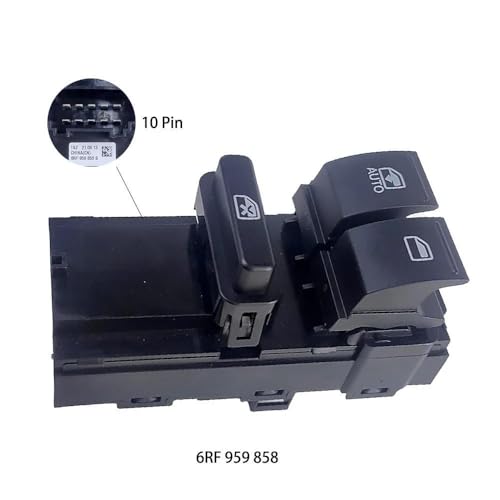 Interrupteur de lève-vitre électrique Polo 6RU959858C9B9 commande de vitre - 2
