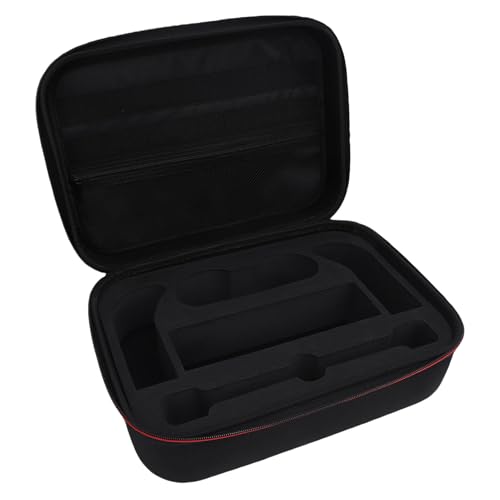 Yechiry Bolsa de Transporte de Consola de Juegos, Cubierta de Almacenamiento de Estuches de Viaje para 2, con 20 Soportes de Juego, Correa de Hombro Desmontable, Prueba de Lluvia