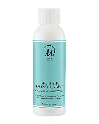 Leyla Milani Hair Volume Booster, Texturizing Salon Styling Matte Powder for Sexy Hair, Odorless, Invisible, Translucent, Hair Care, Big Hair Don't Care Volume Boosting Powder