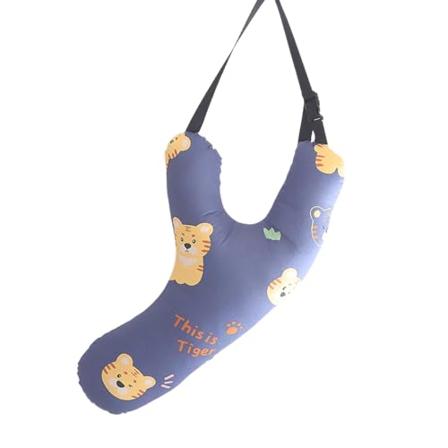 トラベルクッションソフトネック枕旅行者子供に優しい首調節可能な車のシートベルトポリエステル子供枕