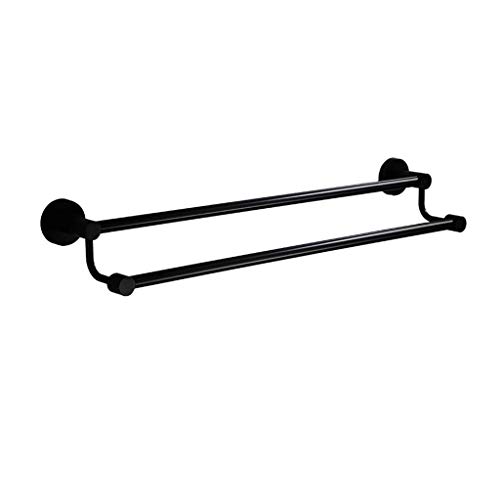 Toallero de pared dorado cepillado que elimina el desorden y la humedad de tus toallas de baño