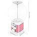 Gumball Machine, 11Inch Big Capsule Toy Vending Machine w/Key, Retro-Style,Large Gumball Bank Candy Vending Machine,Bubble Capsule Toys Dispenser Vending Machine for Game Halls（Capacity 500Pcs）