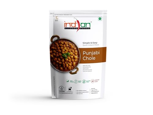 Image of Indian Kitchen Foods Instant Punjabi Chole - Freeze Dried, Gluten-Free, Ready to-Eat Indian Vegan Meal