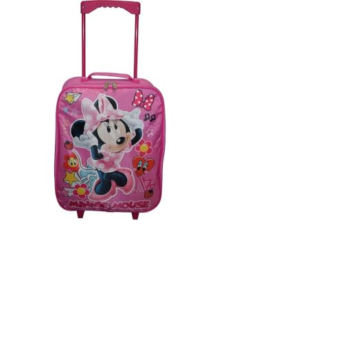 Ruz Disney Minnie Mouse 15"" Collapsible Wheeled Pilot Case - Rolling Luggage Carry-On2