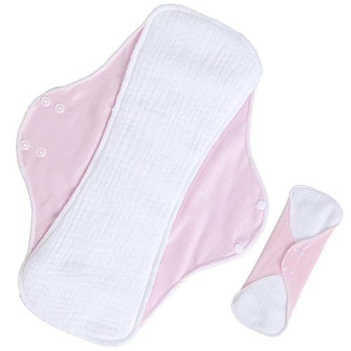 Toalla Higiénica Lavable | Tejido Suave Transpirable Ultra-Absorbente | Toalla Higiénica de Algodón - Para Mujeres Adolescentes Hijas Madres Esposas