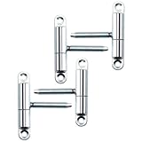 Photo Gallery sotools - 4 nastri per porte con perni m8 x 50 mm, zincati con tecnologia di cuscinetti scorrevoli senza manutenzione, per porte fino a 40 kg Photo Gallery sotools - 4 nastri per porte con perni m8 x 50 mm, zincati con tecnologia di cuscinetti scorrevoli senza manutenzione, per porte fino a 40 kg