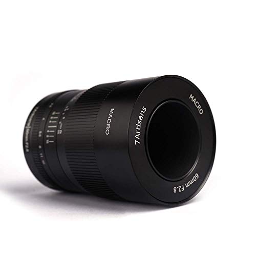 7artisans 60mm F2.8 APS-C Vaste Macro Lens voor Sony Emount Mirrorless Camera's Handleiding Focus voor Macro Fotografie… - Afbeelding 4