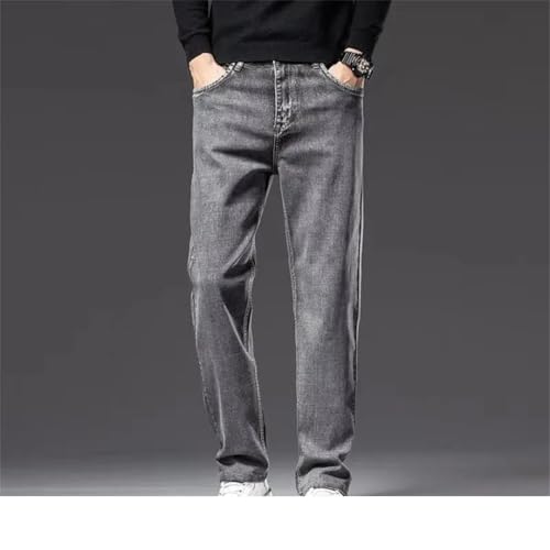 Men Denim Pants Straigh Trousers Classic Caaual Cotton Stretch Size Jeans 193 Blue 284