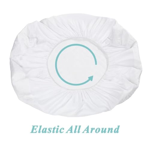 Image of American Baby Company Waterproof Fitted Mini Crib Mattress Protector 38 inch x 24 inch - Quilted, Noiseless, Ultra-Soft & Breathable Pack n Play and Mini Crib Mattress Cover