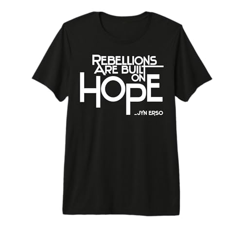 T-shirt Star Wars Jyn Erso imprimé de qualité supérieure qui ne se déforme pas