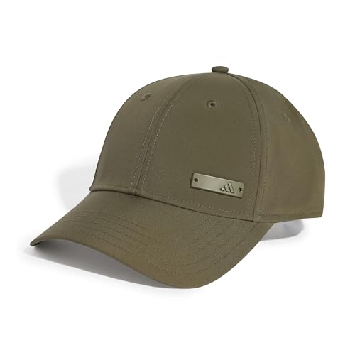 adidas Unisex Baseball Lightweights Cap Metal, Olive strata, M