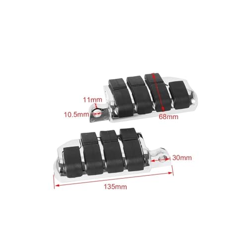 Repose-pieds de route pour Road King et Glide idéal longs road trips - 3
