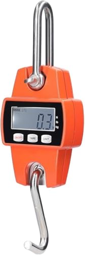 Luggage Scale, Hanging Scale, Weighing Tool Industrial Heavy Duty Weight Stainless Steel Hook Scale LCD Digital Hanging Scale