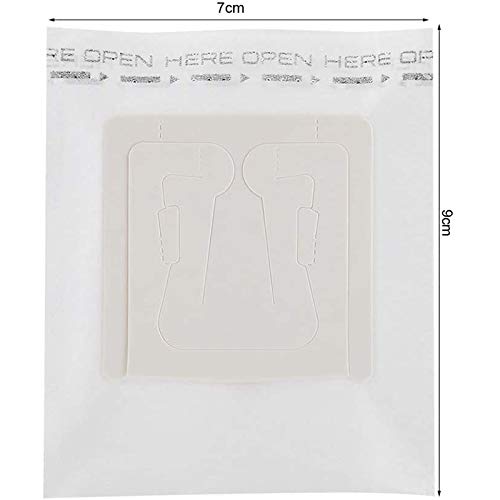 Yindhgdr 30 Coffee Filters, PP White, 53.5g, for Coffee Maker Hanging Ear, Empty Bag - Image 2