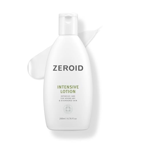 ZEROID | Intensive Lotion | Korean Body Care Moisturizer | Hand and Body Cream for Women and Men | Body Lotion for Dry and Sensitive Skin | Moisturizer for Extremely Dry Skin | 6.76 fl oz (200ml)