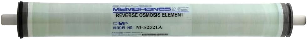 2.5" x 21" Seawater RO Membrane | Watermaker Replacement Membrane | Applied Membranes M-S2521A 300 GPD SWRO (2.5" x 21")
