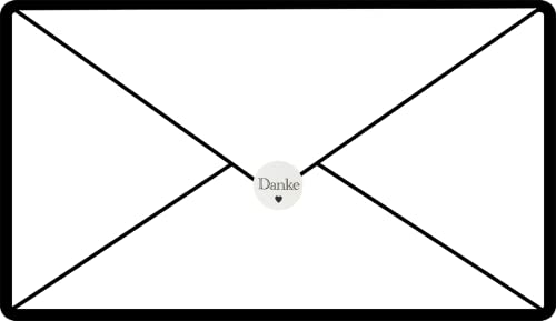 Bianchi Danke Adesivi, 25 mm 1 Pollice Etichette