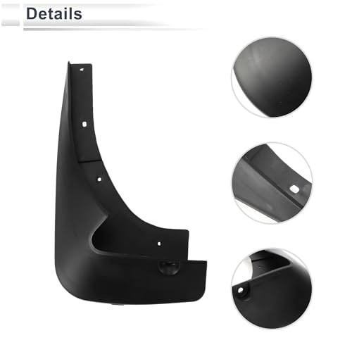 Image of X AUTOHAUX 1set Front and Rear Mud Flaps Splash Guards Mud Guards for Mazda CX-7 2007-2012 W /Mount Accessories