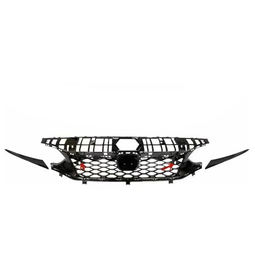 Grille avant Type R pour Civic 11 Hatchback 2022-2024 avec trou capteur