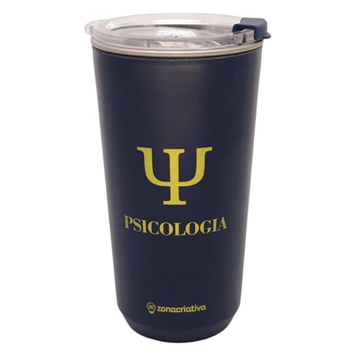 Copo térmico emborrachado - Psicologia