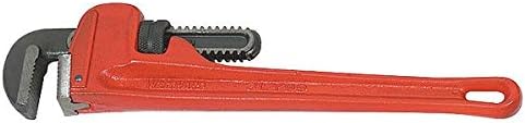 Straight Pipe Wrench, Ductile Iron, 12 in.