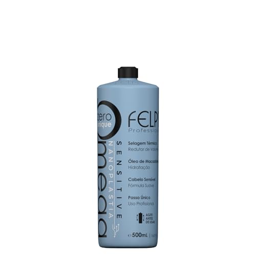 Qual a Melhor Progressiva Profissional de 2025? Melhores Ranking 3 Omega Zero Unique Nanoplastia Selagem Térmica 500 ml, Felps, 500ml