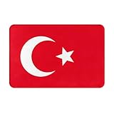Facile à nettoyer et à entretenir : ce paillasson imprimé drapeau de la Turquie est conçu pour un entretien facile. Il suffit de secouer la saleté, ou de laver en machine et de sécher à l'air libre. Il élimine efficacement la neige, la boue, le sable, l'herbe, les feuilles et la poussière des chaussures et des bottes, gardant votre maison propre et bien rangée.