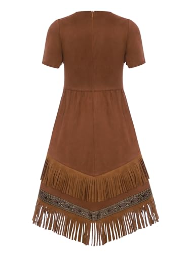 Vêtements autochtones fille avec fermeture éclair invisible - 5