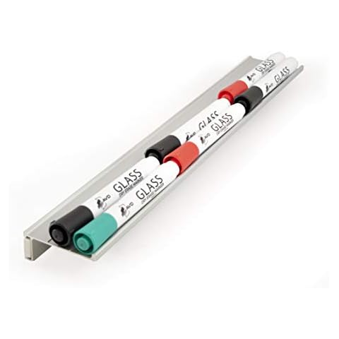 Audio-Visual Direct Magnetic Marker Tray, Silver Cover