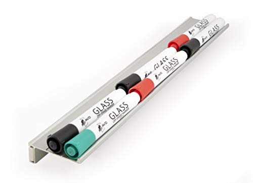 Bandeja de marcador magnético directa audio-visual para tableros de borrado en seco, 15.75 x 2.5 pulgadas de ancho Cover