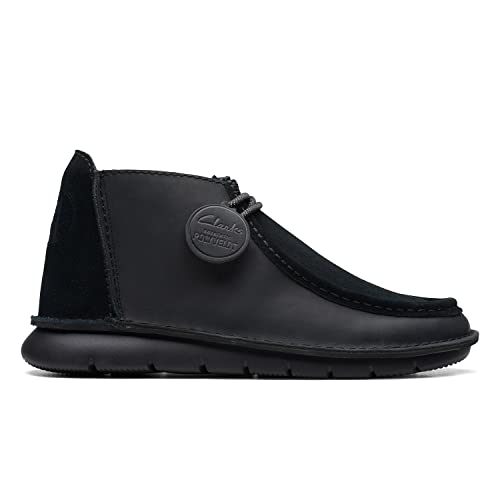 Image of Clarks Colehill Wally BLACK NUBU