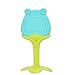 Kinderspielzeug Backenzahnstab Babyspielzeug Dreidimensionale Frucht Silikon Zähne Kaugummi Baby kaut Molaren Rod Spielzeug Small eye frog