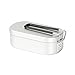 Outdoor Insulated Lunch Box With Foldable Handles Aluminium Lunchbox Cooking Food Bento Box For Camping And Hiking Portable Bento Box Backpack Container For Women Men