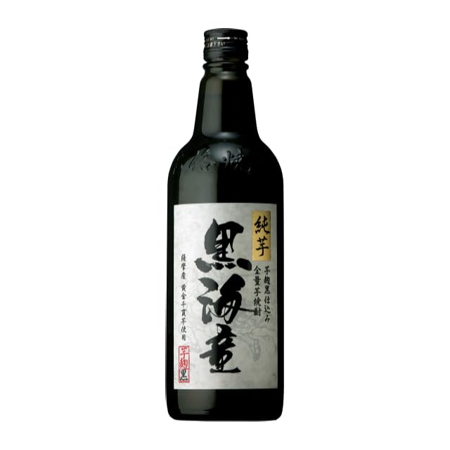 Amazon.co.jp: 黒海童(くろかいどう) 純芋 25度 720ml×3本 芋焼酎 濱田