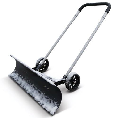 Professional Snow Shovel with Wheels