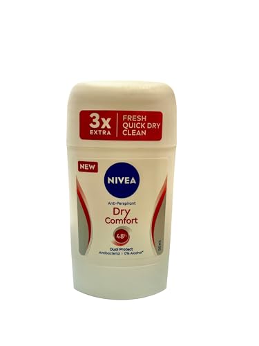 Desodorante antitranspirante NIVEA Dry Comfort pack 2 x 50 ml miniatura 1
