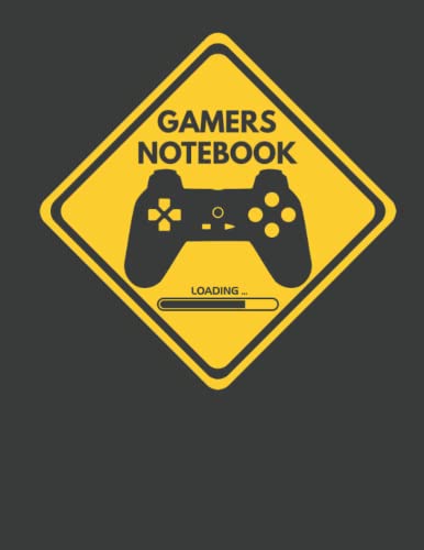 Gamers Notebook: Video Game Large Composition Note Book