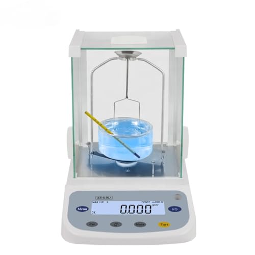 Digital Analytical Balance Accuracy 410 g Capacity, 1 mg Graduations LCD Display - for Laboratory, Scientific and Industrial use (410g)