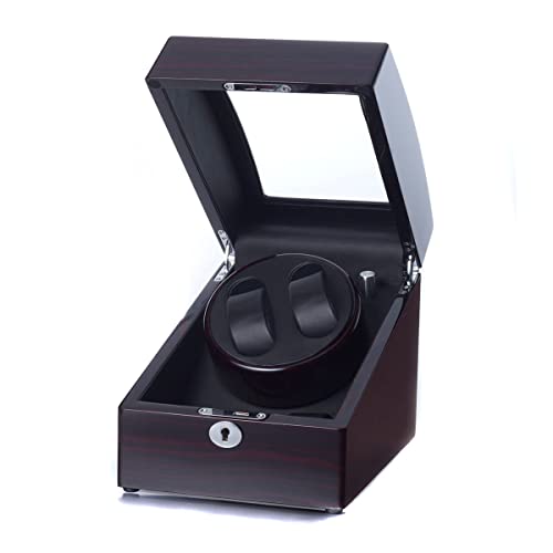 Raoul U.Braun Uhrenbeweger Eleganza für 2 Uhren Ebony Wurzelholz Cover