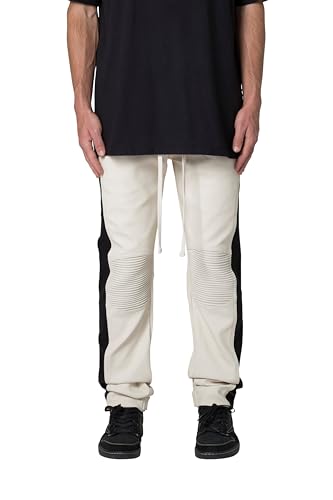 mnml Men's Leather Moto Pants