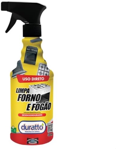 Duratto Limpa Forno e Fogão, Desengordurante, 500ml
