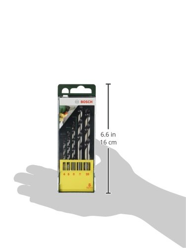 Bosch Set de 5 Brocas (para Hormigón duro, Ø 4-10 mm, Accessorios Taladradora)