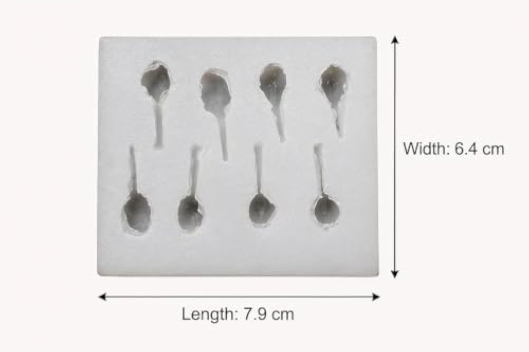 Mogra Buds Flower Candle Mold Silicone 3D