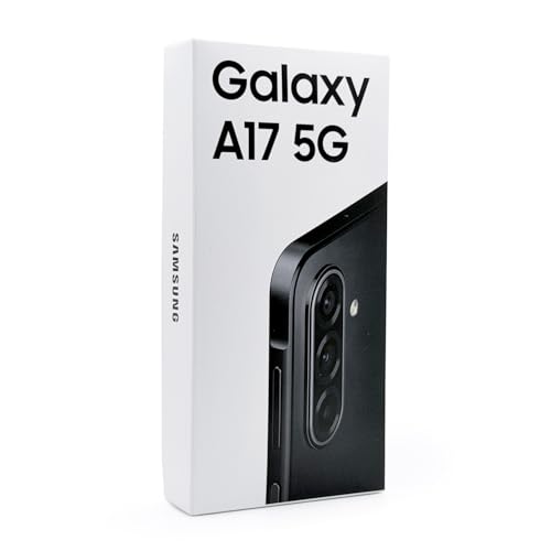 Samsung Galaxy A17 5G Ai (128GB + 4GB) Unlocked (Compatible with T-Mobile Mint Tello & Global) SM-A176B/DS Dual SIM / 6.7" 50MP Triple - (Black)
