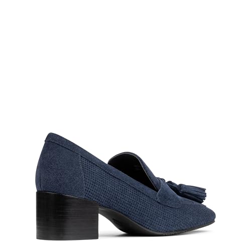 Image of Donald Pliner Women's Kressida Dress Loafers, 2 inch Block Heels for Women, Slip-On Heels for Women