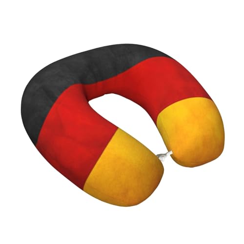 Almohada de Viaje con Diseño de Bandera de Alemania miniatura 2