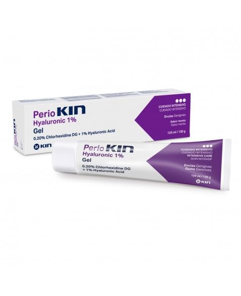 PERIOKIN HYALURONIC 1% GEL 125 Ml. gel con acido hialuronico 1% perio kin.