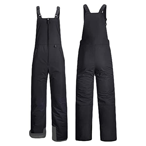 Salopette da sci da uomo, impermeabile, antivento, isolante, per uomo e donna, pantaloni invernali da sci e snowboard