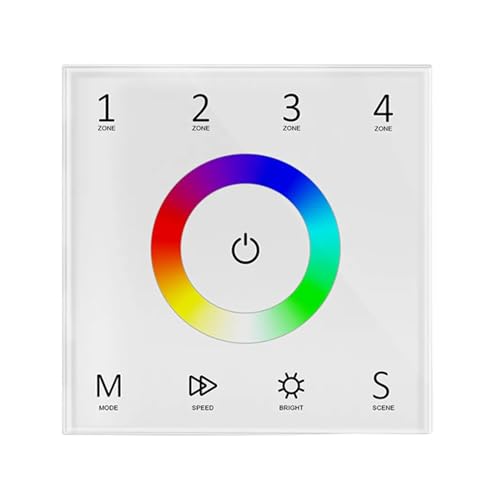 DMX512 �p�l�������R�� DMX512 �f�R�[�_�X�C�b�` 1990 ���䒲���P�F�f���A���J���[ RGB RGBW RGB + CCT LED ���C�g(T13)